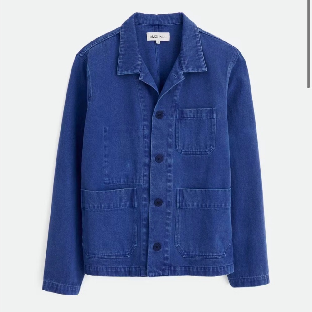 Alex Mill Blue Chore Jacket S EUC